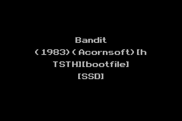 Bandit (1983)(Acornsoft)[h TSTH][bootfile] [SSD]