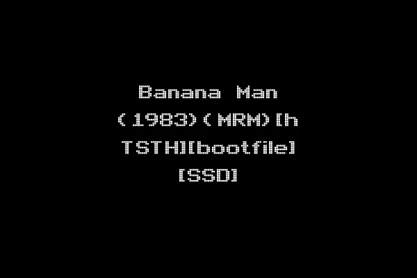 Banana Man (1983)(MRM)[h TSTH][bootfile] [SSD]