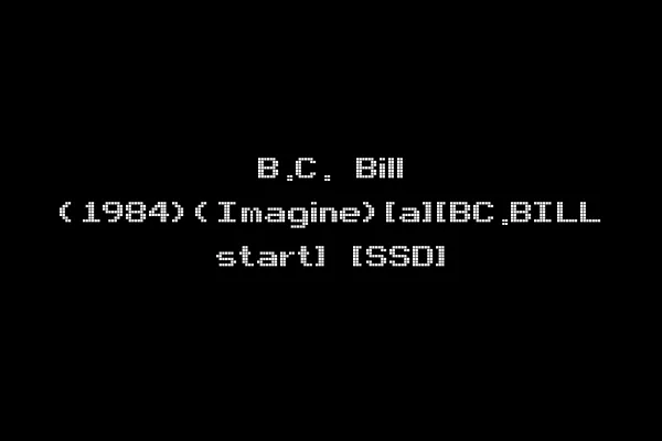 B.C. Bill (1984)(Imagine)[a][BC.BILL start] [SSD]