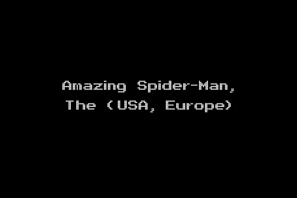 Amazing Spider-Man, The (USA, Europe)
