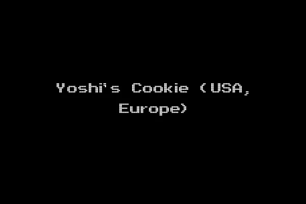 Yoshi's Cookie (USA, Europe)