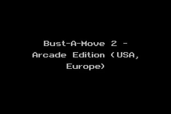 Bust-A-Move 2 - Arcade Edition (USA, Europe)