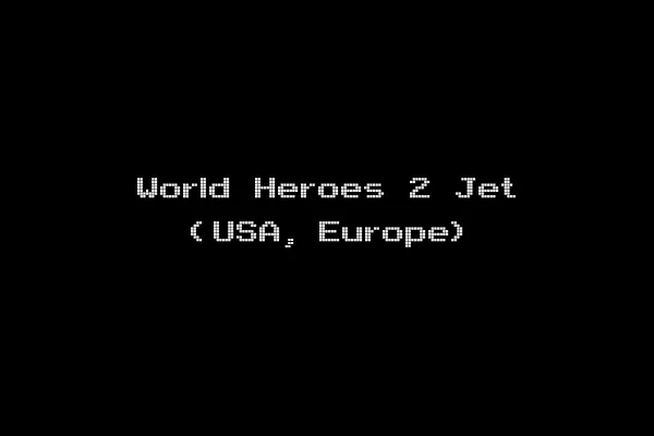 World Heroes 2 Jet (USA, Europe)