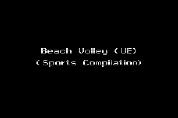Beach Volley (UE) (Sports Compilation)