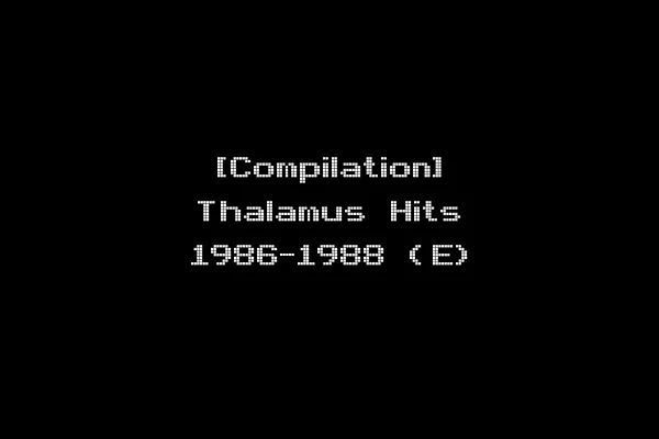 [Compilation] Thalamus Hits 1986-1988 (E)