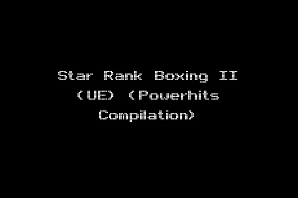 Star Rank Boxing II (UE) (Powerhits Compilation)