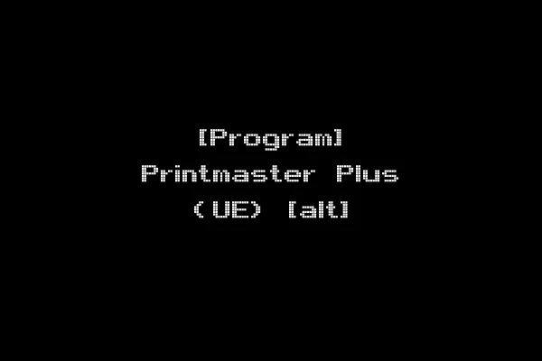 [Program] Printmaster Plus (UE) [alt]
