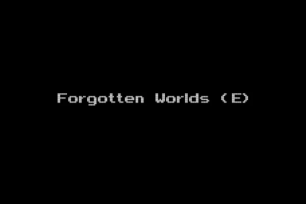 Forgotten Worlds (E)
