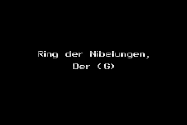 Ring der Nibelungen, Der (G)