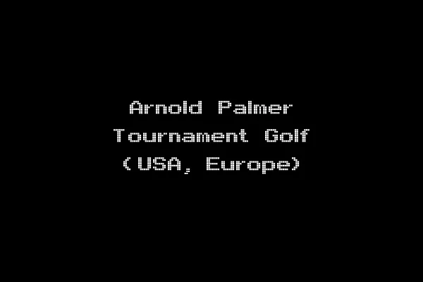 Arnold Palmer Tournament Golf (USA, Europe)