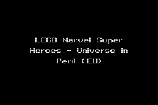 LEGO Marvel Super Heroes - Universe in Peril (EU)
