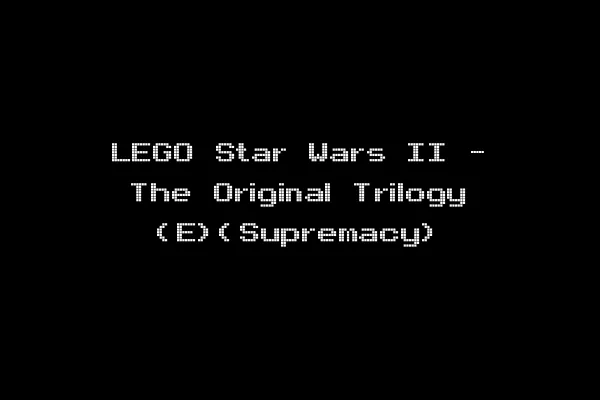 LEGO Star Wars II - The Original Trilogy (E)(Supremacy)