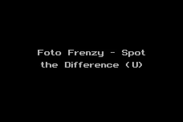 Foto Frenzy - Spot the Difference (U)