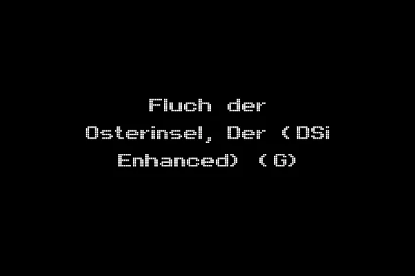 Fluch der Osterinsel, Der (DSi Enhanced) (G)