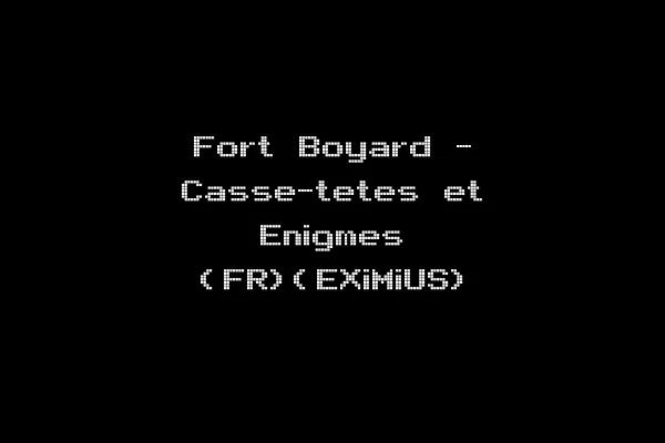 Fort Boyard - Casse-tetes et Enigmes (FR)(EXiMiUS)