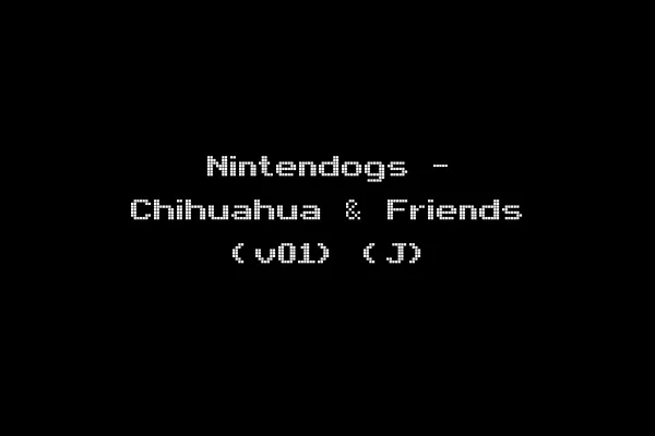 Nintendogs - Chihuahua & Friends (v01) (J)