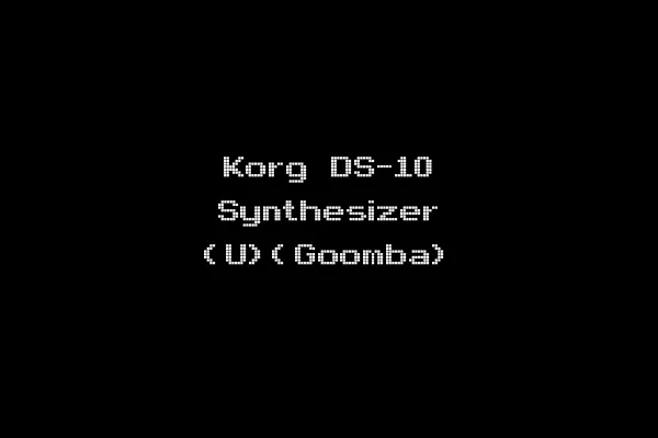 Korg DS-10 Synthesizer (U)(Goomba)