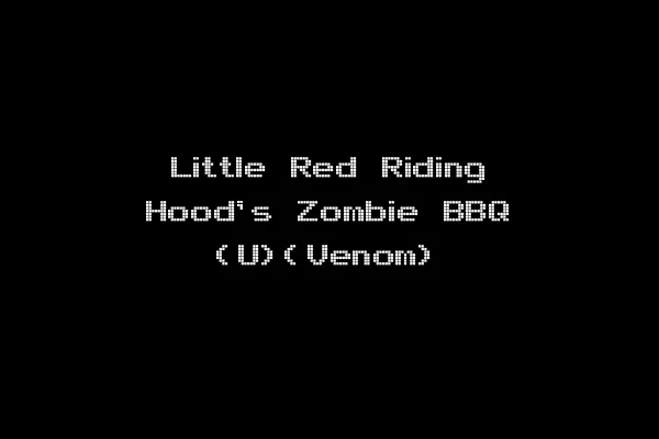 Little Red Riding Hood's Zombie BBQ (U)(Venom)