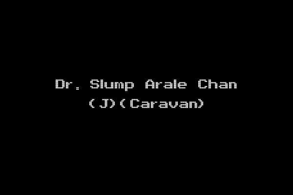 Dr. Slump Arale Chan (J)(Caravan)