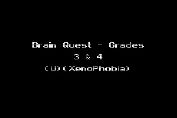 Brain Quest - Grades 3 & 4 (U)(XenoPhobia)