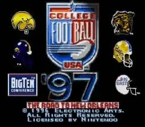 College Football USA '97 - The Road to New Orleans (USA)