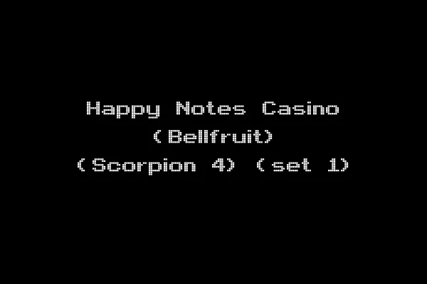 Happy Notes Casino (Bellfruit) (Scorpion 4) (set 1)