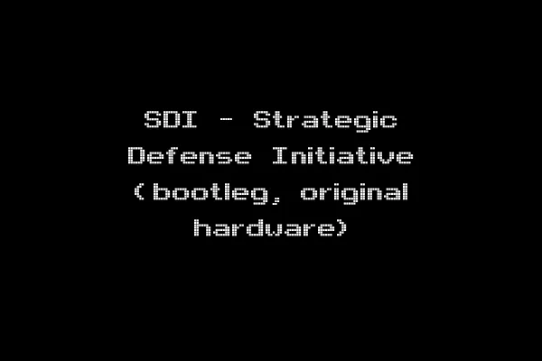 SDI - Strategic Defense Initiative (bootleg, original hardware)