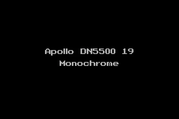 Apollo DN5500 19 Monochrome