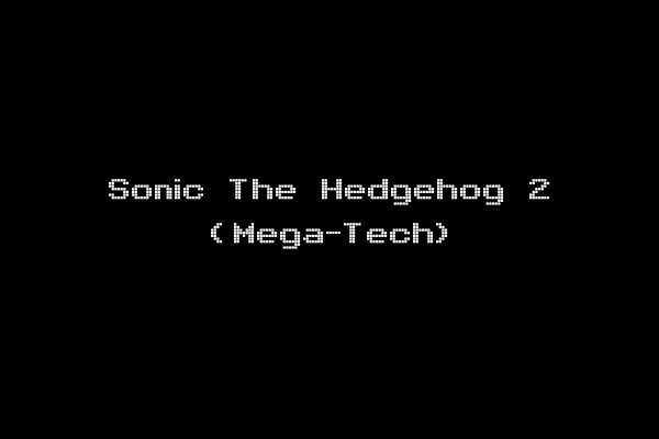 Sonic The Hedgehog 2 (Mega-Tech)