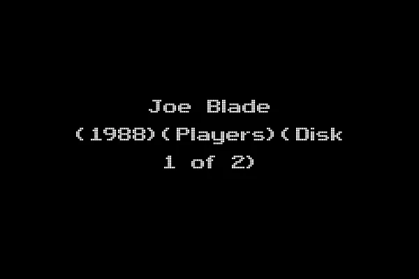 Joe Blade (1988)(Players)(Disk 1 of 2)