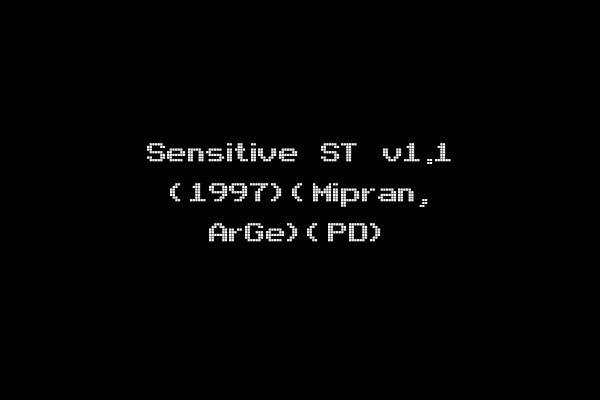 Sensitive ST v1.1 (1997)(Mipran, ArGe)(PD)