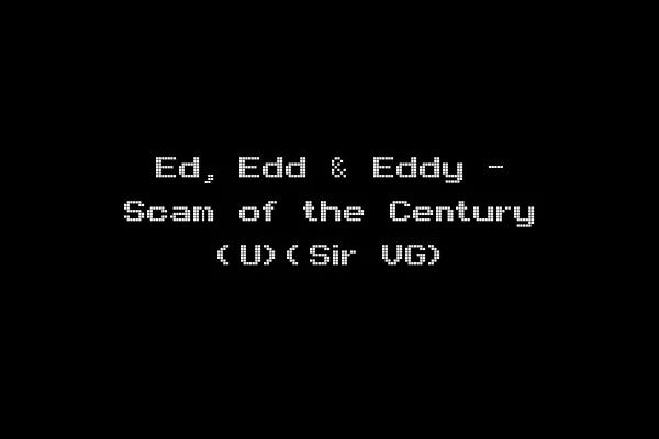 Ed, Edd & Eddy - Scam of the Century (U)(Sir VG)