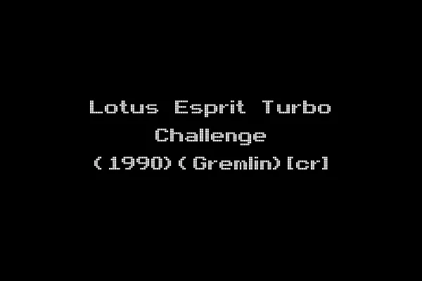 Lotus Esprit Turbo Challenge (1990)(Gremlin)[cr]