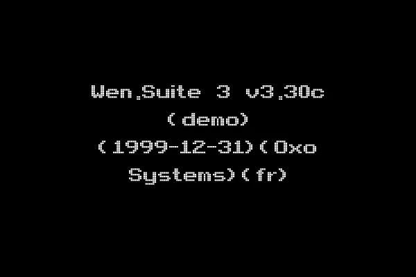 Wen.Suite 3 v3.30c (demo) (1999-12-31)(Oxo Systems)(fr)