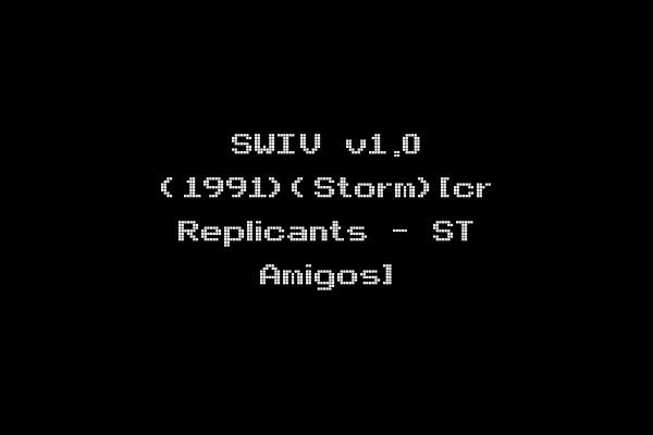 SWIV v1.0 (1991)(Storm)[cr Replicants - ST Amigos]