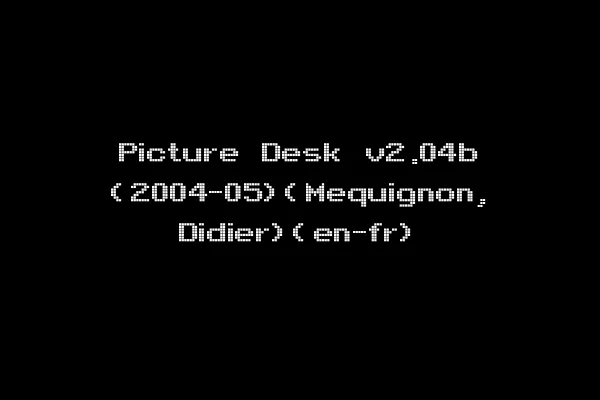 Picture Desk v2.04b (2004-05)(Mequignon, Didier)(en-fr)