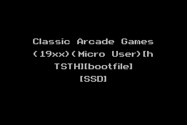 Classic Arcade Games (19xx)(Micro User)[h TSTH][bootfile] [SSD]