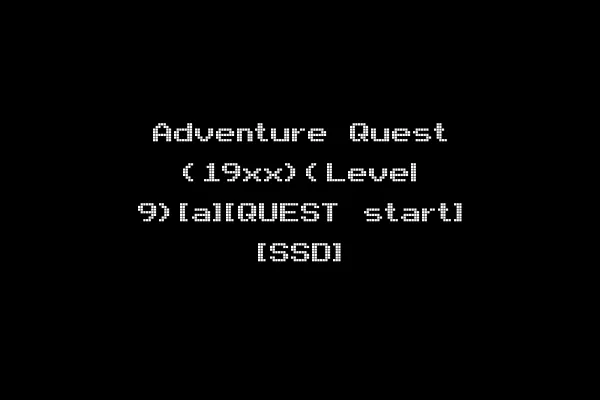 Adventure Quest (19xx)(Level 9)[a][QUEST start] [SSD]