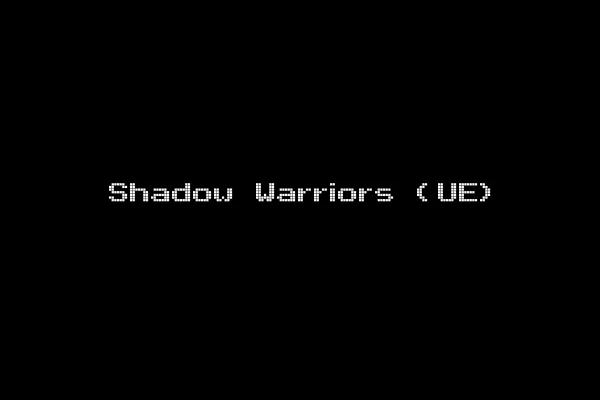 Shadow Warriors (UE)