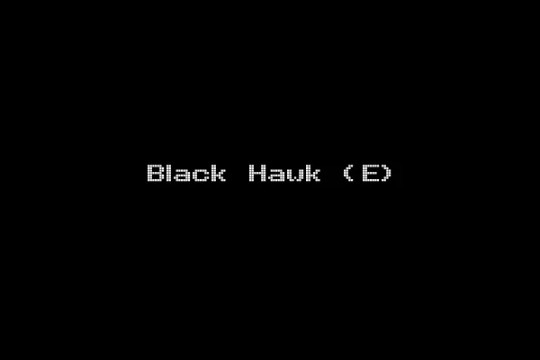 Black Hawk (E)