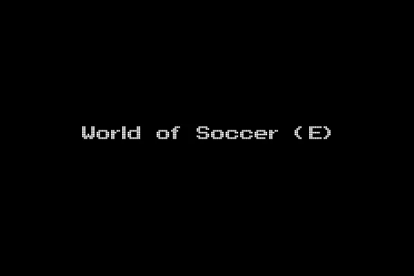 World of Soccer (E)