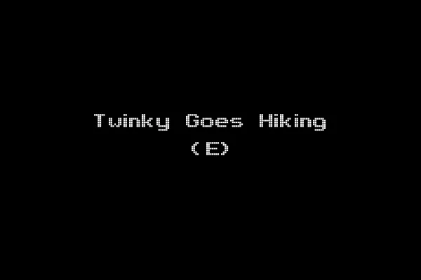 Twinky Goes Hiking (E)