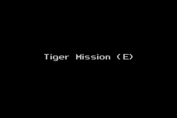 Tiger Mission (E)