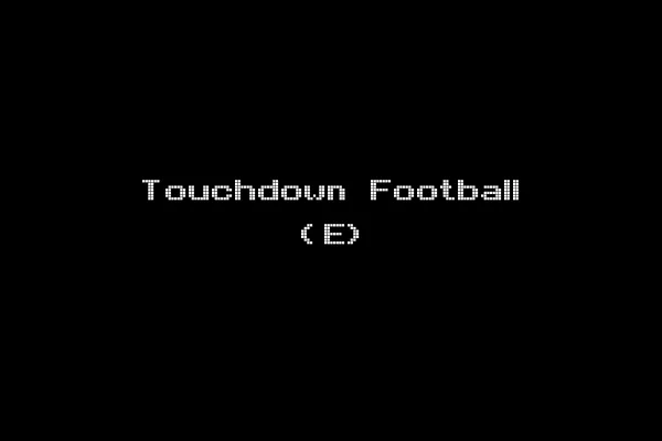 Touchdown Football (E)