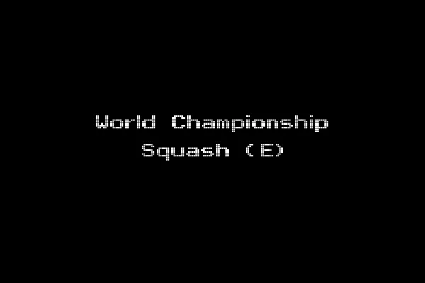 World Championship Squash (E)