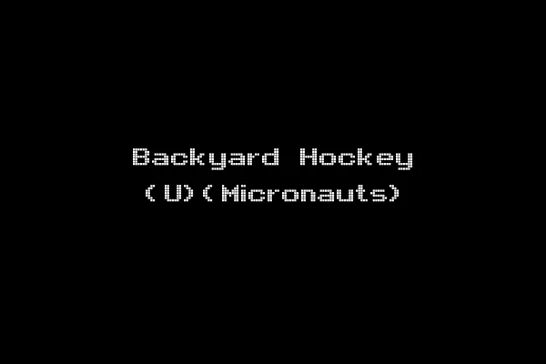 Backyard Hockey (U)(Micronauts)