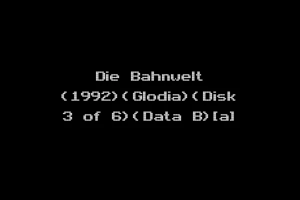 Die Bahnwelt (1992)(Glodia)(Disk 3 of 6)(Data B)[a]
