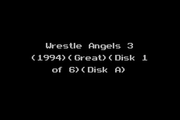 Wrestle Angels 3 (1994)(Great)(Disk 1 of 6)(Disk A)