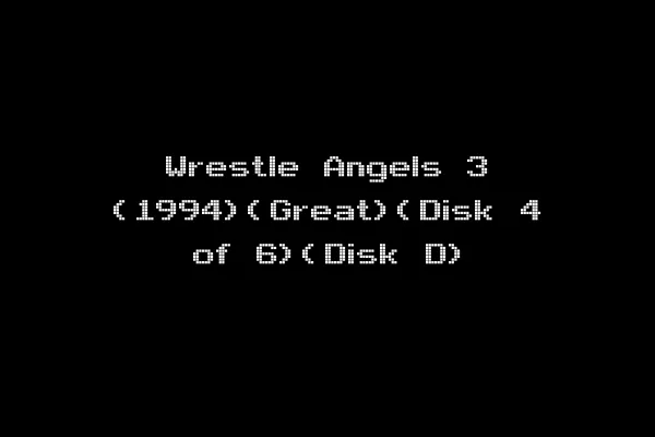 Wrestle Angels 3 (1994)(Great)(Disk 4 of 6)(Disk D)