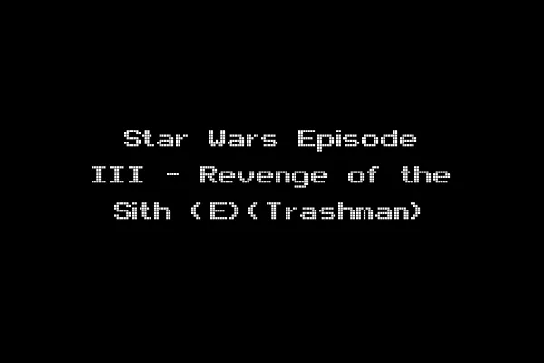 Star Wars Episode III - Revenge of the Sith (E)(Trashman)